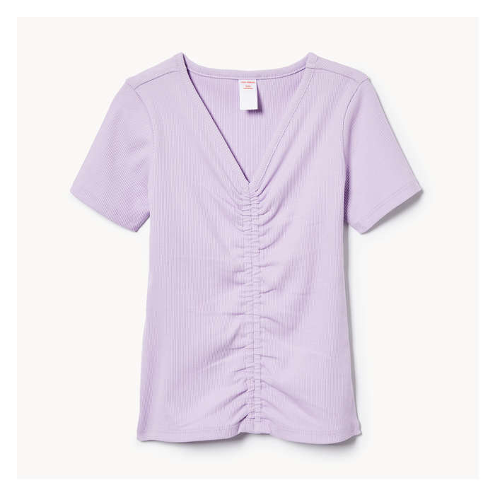 Kid Girls' Ruched Front T-Shirt